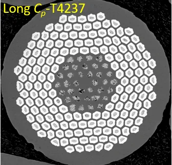 High-Cp wires Nb3Sn Wire with 35 µm filaments
